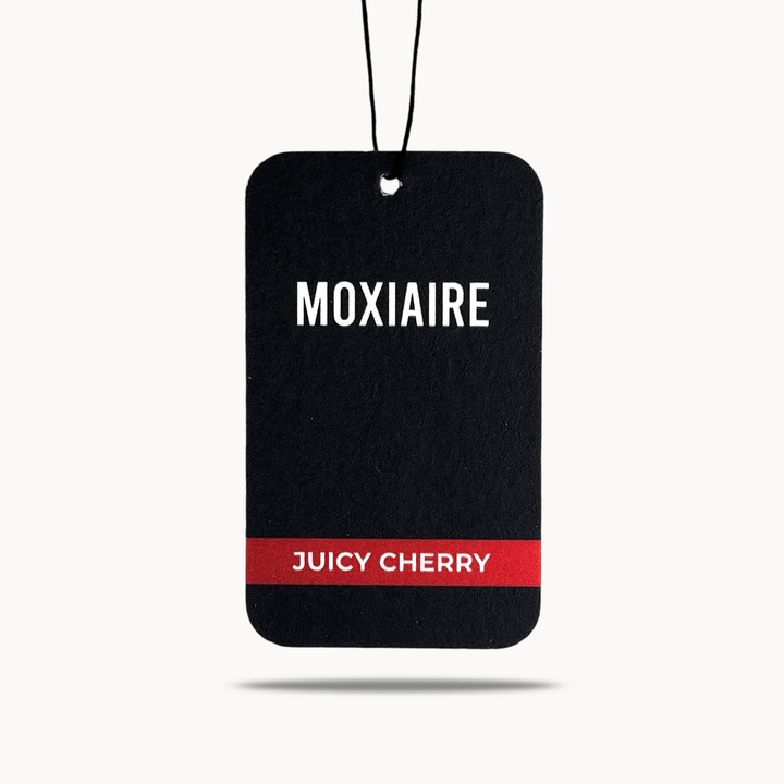 moxiaire juicy cherry premium hanging air freshener - turbo scents luxury fragrance