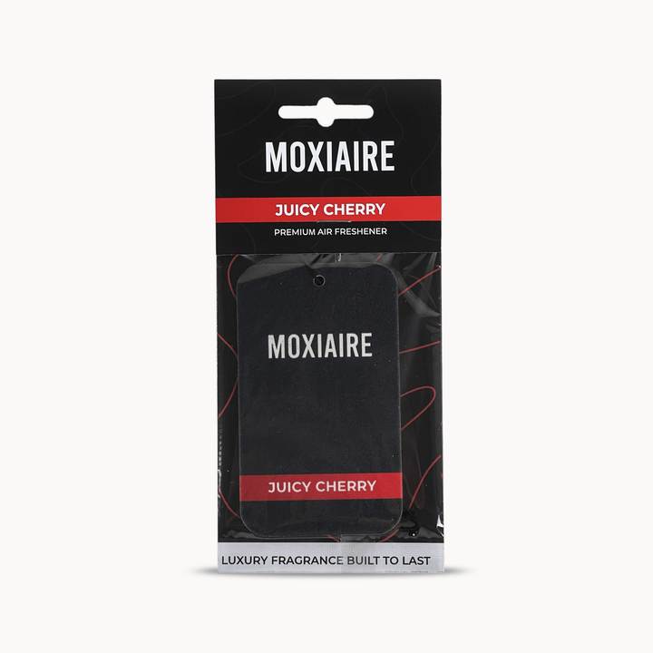 moxiaire juicy cherry premium hanging air freshener - turbo scents luxury fragrance